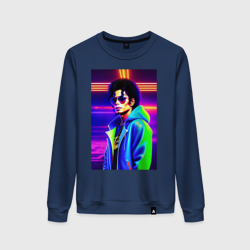 Женский свитшот хлопок Джексон Майкл