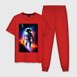 Мужская пижама хлопок Astronaut