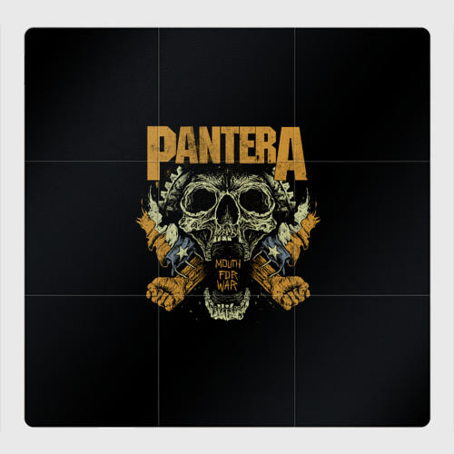 Магнитный плакат 3Х3 Pantera - mouth for war