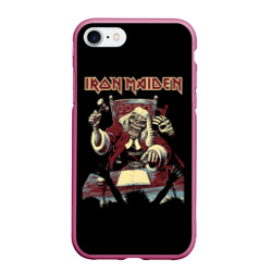 Чехол для iPhone 7/8 матовый Iron Maiden - судья