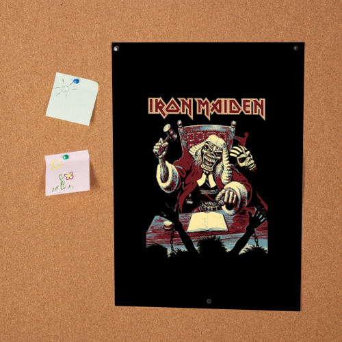 Постер Iron Maiden - судья - фото 2