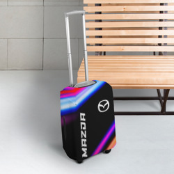 Чехол для чемодана 3D Mazda Speed lights - фото 2
