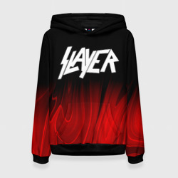 Женская толстовка 3D Slayer red plasma