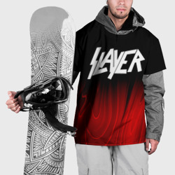 Накидка на куртку 3D Slayer red plasma