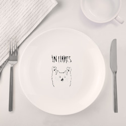 Набор: тарелка + кружка In Flames - rock cat - фото 2