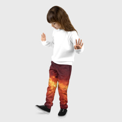 Детские брюки 3D Огненная галактика - фото 2