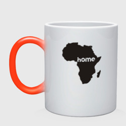 Кружка хамелеон Africa home