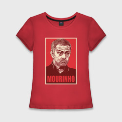 Женская футболка хлопок Slim Mourinho