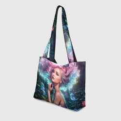 Пляжная сумка 3D Девушка фея Виолетта - фото 2