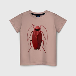 Таракан прусак – Детская футболка хлопок с принтом купить со скидкой в -20%