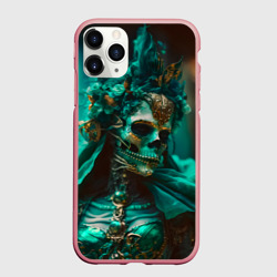 Чехол для iPhone 11 Pro Max матовый Праздник мертвых