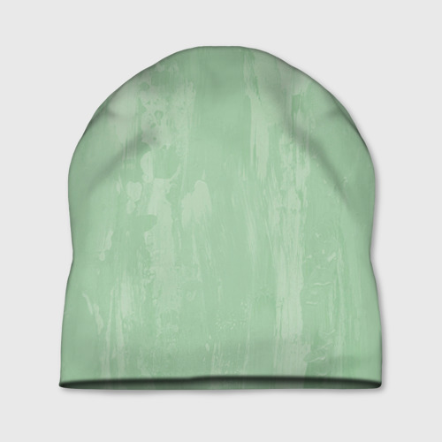 Шапка 3D Текстура светло-зеленый