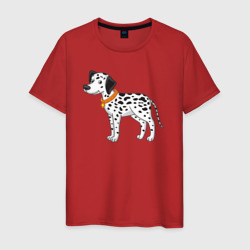 Мужская футболка хлопок Dalmatian