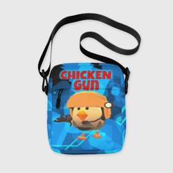 Сумка через плечо 3D Chicken Gun с автоматом