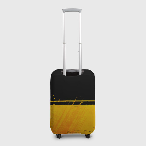 Чехол для чемодана 3D CreepyPasta - gold gradient: символ сверху, цвет 3D печать - фото 2