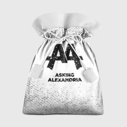 Подарочный 3D мешок Asking Alexandria с потертостями на светлом фоне