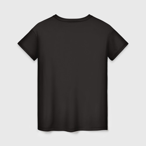 Женская футболка 3D с принтом Спецназ разведка, вид сзади #1