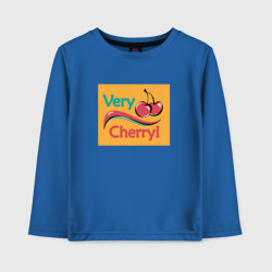 Детский лонгслив хлопок Very Cherry