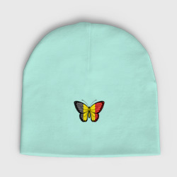 Детская шапка демисезонная Бельгия бабочка