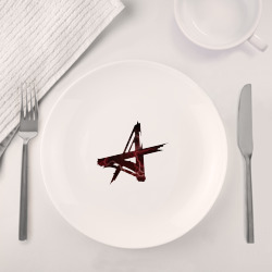 Набор: тарелка + кружка Алиса Молнии - фото 2