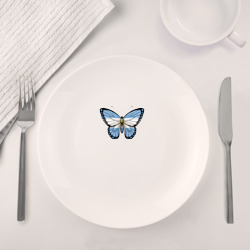 Набор: тарелка + кружка Аргентина бабочка - фото 2