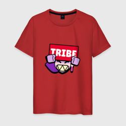 Мужская футболка хлопок Значок болельщика Tribe Brawl Stars