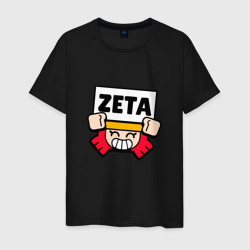 Значок болельщика Zeta Brawl Stars – Мужская футболка хлопок с принтом купить со скидкой в -20%