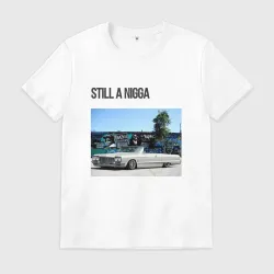 Мужская футболка хлопок Still a nigga