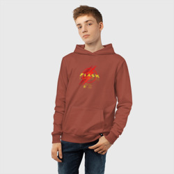 Детская толстовка хлопок The Flash logotype - фото 2