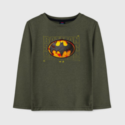 Детский лонгслив хлопок Batman logo 2023