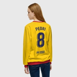 Женский свитшот 3D Педри Барселона форма 22-23 третья - фото 2