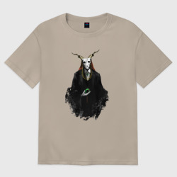 Женская футболка хлопок Oversize Элиас Эйнсворт