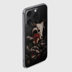 Чехол для iPhone 15 Pro силиконовый с защитой камеры Элиас и Тисэ - фото 2