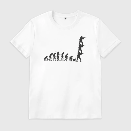 Мужская футболка хлопок CS evolution