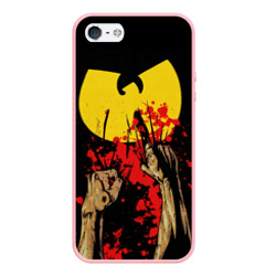 Чехол для iPhone 5/5S матовый Wu - bloody hands