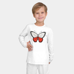 Детская пижама с лонгсливом хлопок Польша бабочка - фото 2