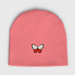 Женская шапка демисезонная Польша бабочка