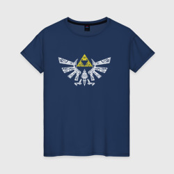 Светящаяся женская футболка The Legend of Zelda - znak