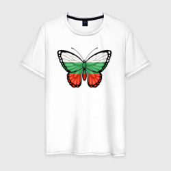 Мужская футболка хлопок Болгария бабочка