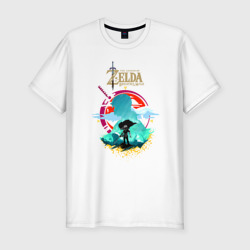 Мужская футболка хлопок Slim The Legend of Zelda - Link