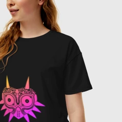 Женская футболка хлопок Oversize Дух - Легенды о Зельде - фото 2