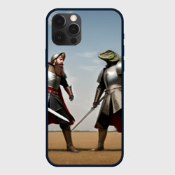 Чехол для iPhone 12 Pro Древний Рус против Ящера