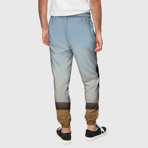 Мужские брюки 3D Древний Рус против Ящера, цвет 3D печать - фото 5