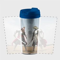 Термокружка-непроливайка Древний Рус против Ящера - фото 2