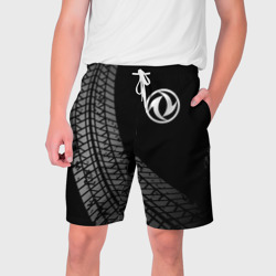 Мужские шорты 3D Dongfeng tire tracks