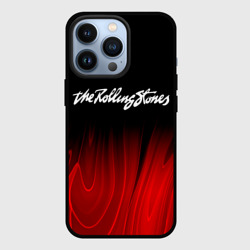 Чехол для iPhone 13 Pro Rolling Stones red plasma