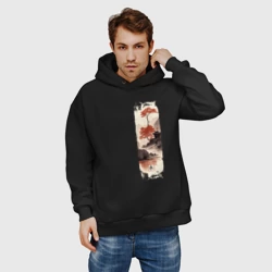 Мужское худи Oversize хлопок Япония - вечность - фото 2