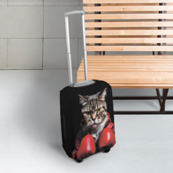 Чехол для чемодана 3D Cat boxing - фото 2
