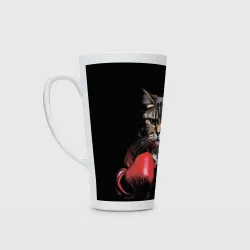 Кружка Латте Cat boxing