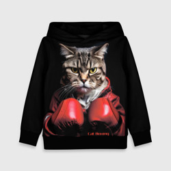 Детская толстовка 3D Cat boxing